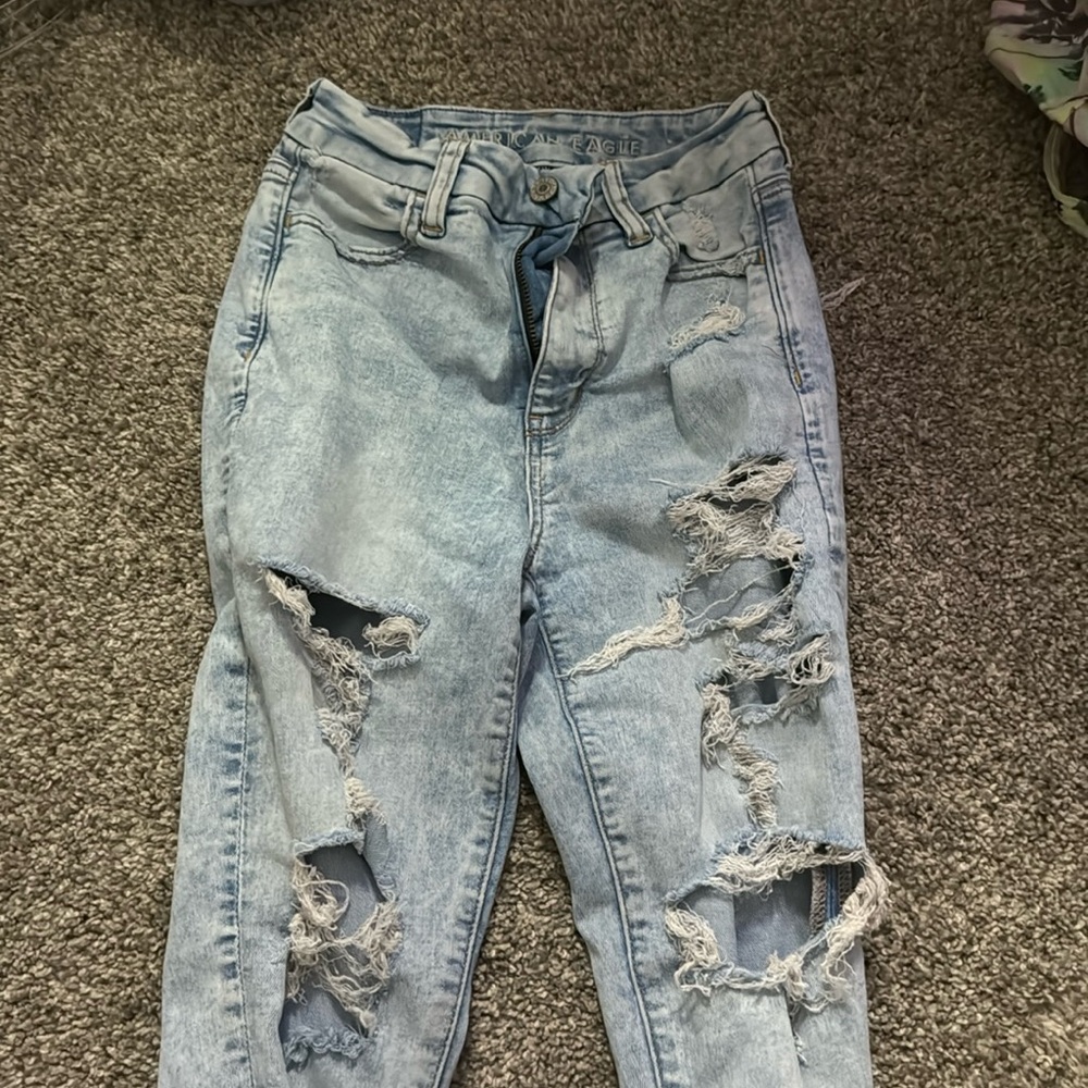 American eagle skinny jeans in 00